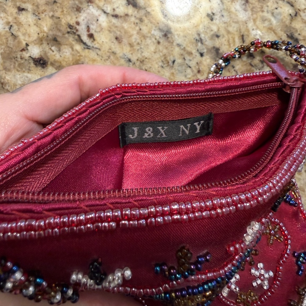 J&X NY - beaded crossbody pouch - Picture 6 of 8